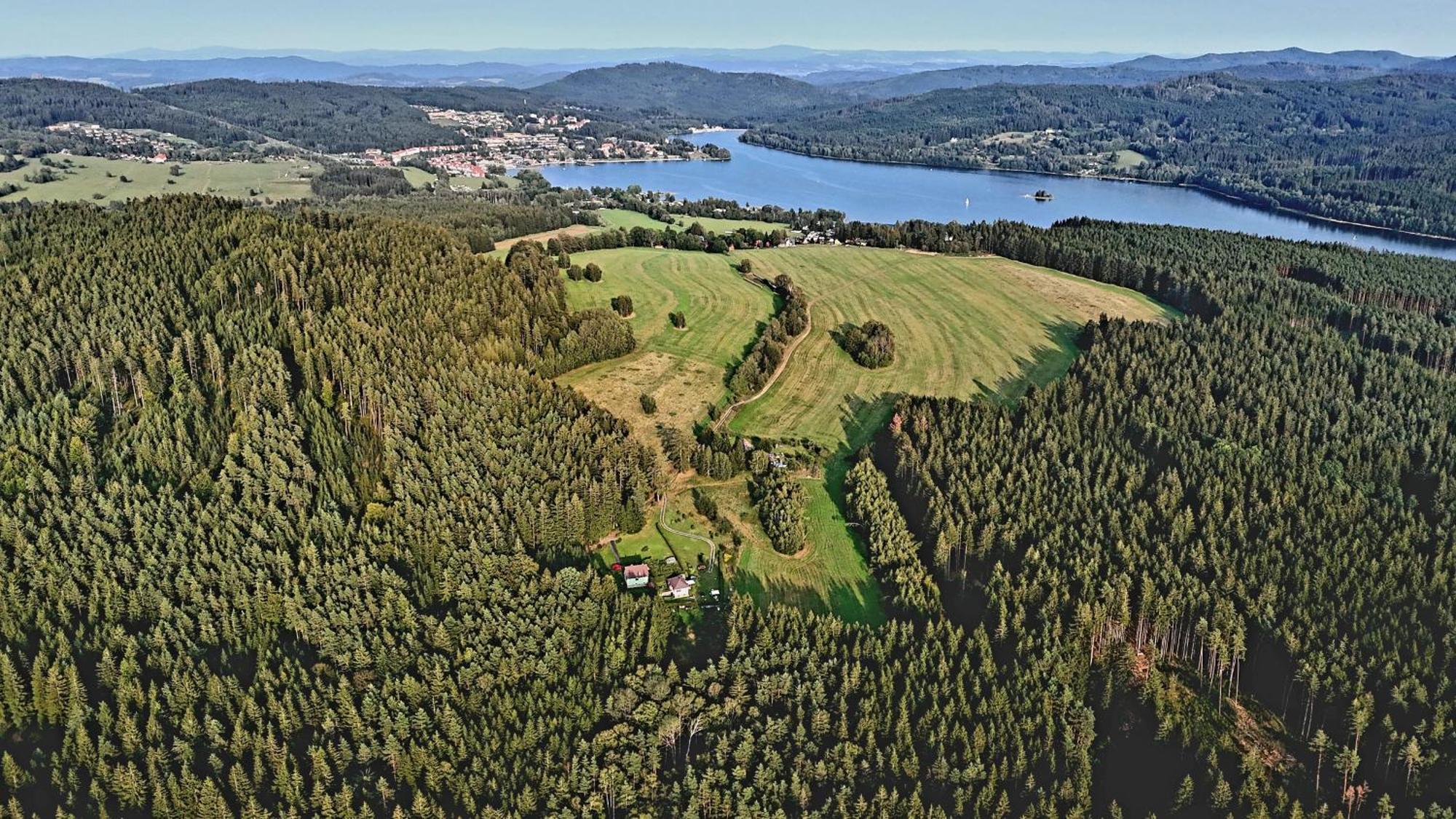 Chata Lipno Липно-над-Влтавой Экстерьер фото